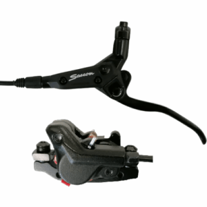 Fék Saccon tárcsafék hidraulikus hátsó Ø160mm bowden 1600mm full fekete DH56
